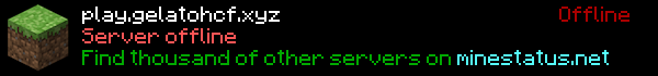GelatoHCF Minecraft Server Banner