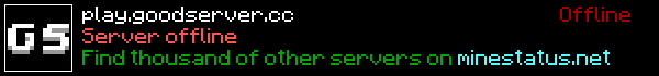 Good Server! Minecraft Server Banner