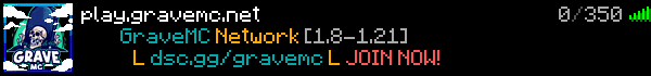 GraveMC Minecraft Server Banner
