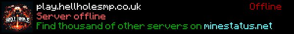 HellHole Network Minecraft Server Banner