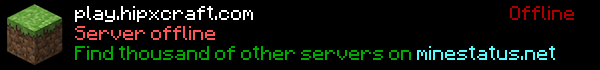 HipXCraft Minecraft Server Banner