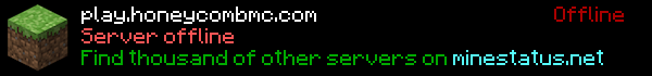 HoneyCombMC Minecraft Server Banner