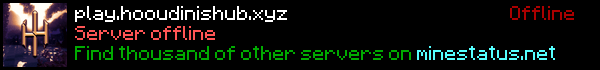 Hooudinis Survival Minecraft Server Banner
