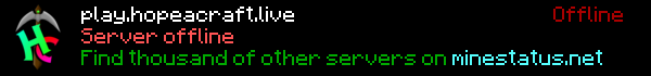 Hopeacraft Minecraft Server Banner