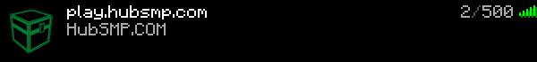 HUBsmp Minecraft Server Banner