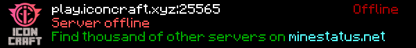ICON Craft Minecraft Server Banner