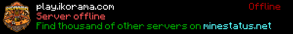 Ikorama Minecraft Server Banner