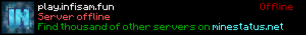 INFISAM MC Minecraft Server Banner