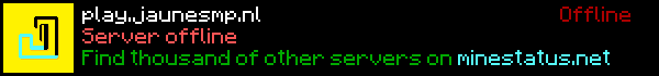 JauneMC Minecraft Server Banner