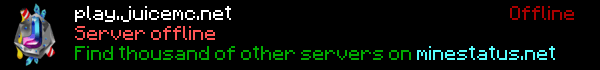 JuiceMC Minecraft Server Banner