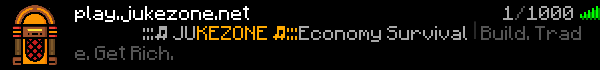 JukeZone Minecraft Server Banner