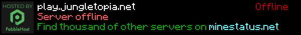 JungleTopia | Lifesteal & Skyblock Minecraft Server Banner