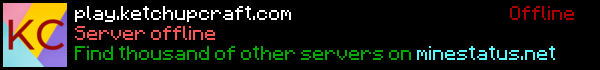 KetchupCraft Minecraft Server Banner