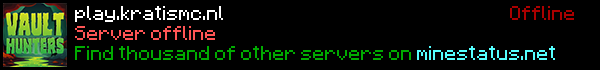 KratisMC Minecraft Server Banner