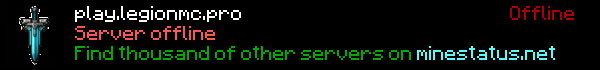 Legion MC Minecraft Server Banner