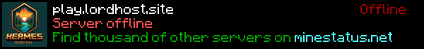 Hermes Survival Minecraft Server Banner