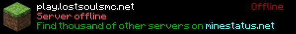 Lost Souls Minecraft Server Banner