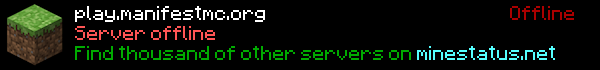 ManifestMC Minecraft Server Banner