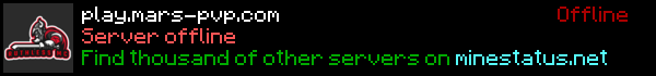 MarsPvP Minecraft Server Banner