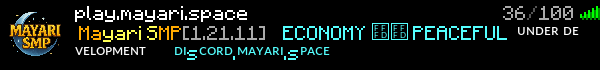 MayariSMP Minecraft Server Banner