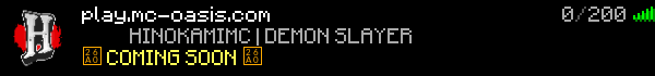 Oasis  Minecraft Server Banner