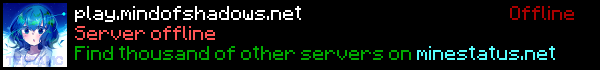 Mind Of Shadows Minecraft Server Banner