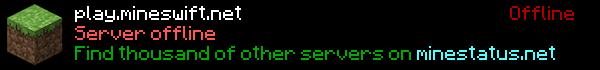 MineSwift Network Minecraft Server Banner