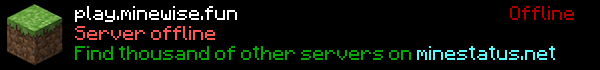 MINEWISE NETWORK Minecraft Server Banner