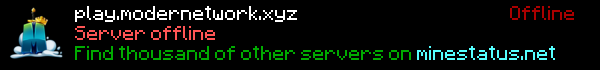 ModernCraft Network Minecraft Server Banner