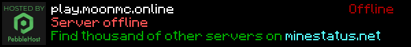MoonMC Minecraft Server Banner
