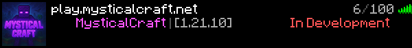MysticalCraft Minecraft Server Banner
