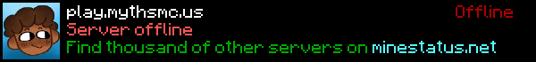 MythMC Minecraft Server Banner