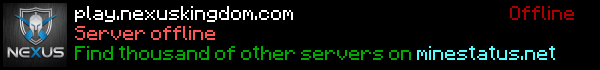 Nexus Kingdom Minecraft Server Banner