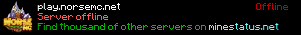 NorseMC Minecraft Server Banner