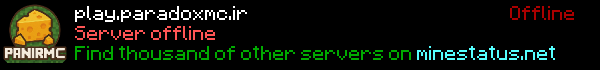 Paradox Mc Minecraft Server Banner