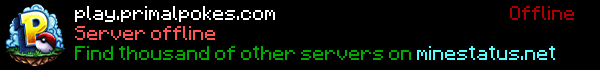 PrimalPokes Minecraft Server Banner