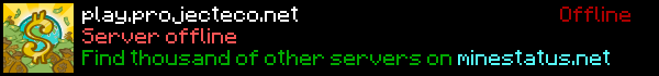 ProjectEco Minecraft Server Banner