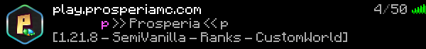 ProsperiaMC Minecraft Server Banner
