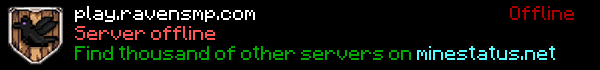 RavenSMP Minecraft Server Banner