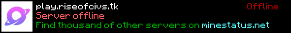 Civs Network Minecraft Server Banner