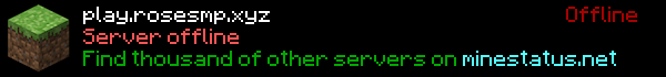 RoseSMP Minecraft Server Banner