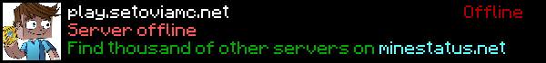 SetoviaMC Minecraft Server Banner