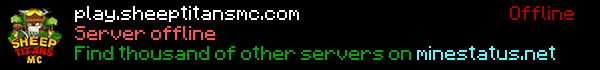 SheepTitansMC Towny  Minecraft Server Banner