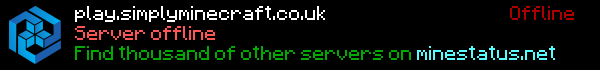 SimplyMinecraft Minecraft Server Banner