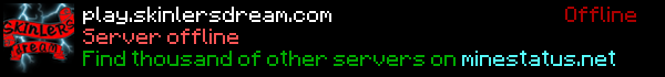 Skinlers Dream Minecraft Server Banner