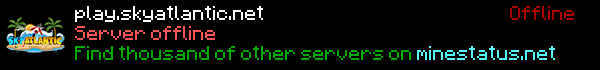 SkyAtlantic Minecraft Server Banner