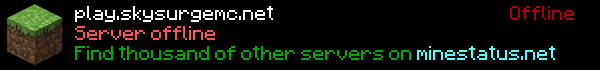 SkySurgeMC Minecraft Server Banner