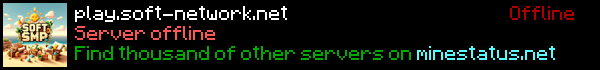 SoftNetwork Minecraft Server Banner