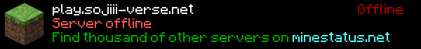 SOJIII-VERSE Minecraft Server Banner