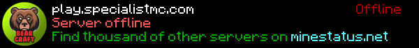 SpecialistMC Minecraft Server Banner